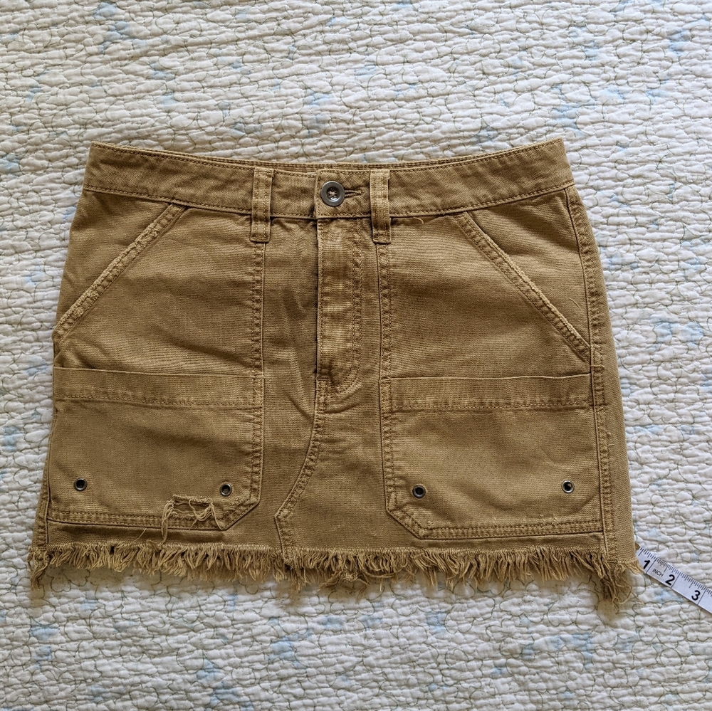 Free people cargo skirt